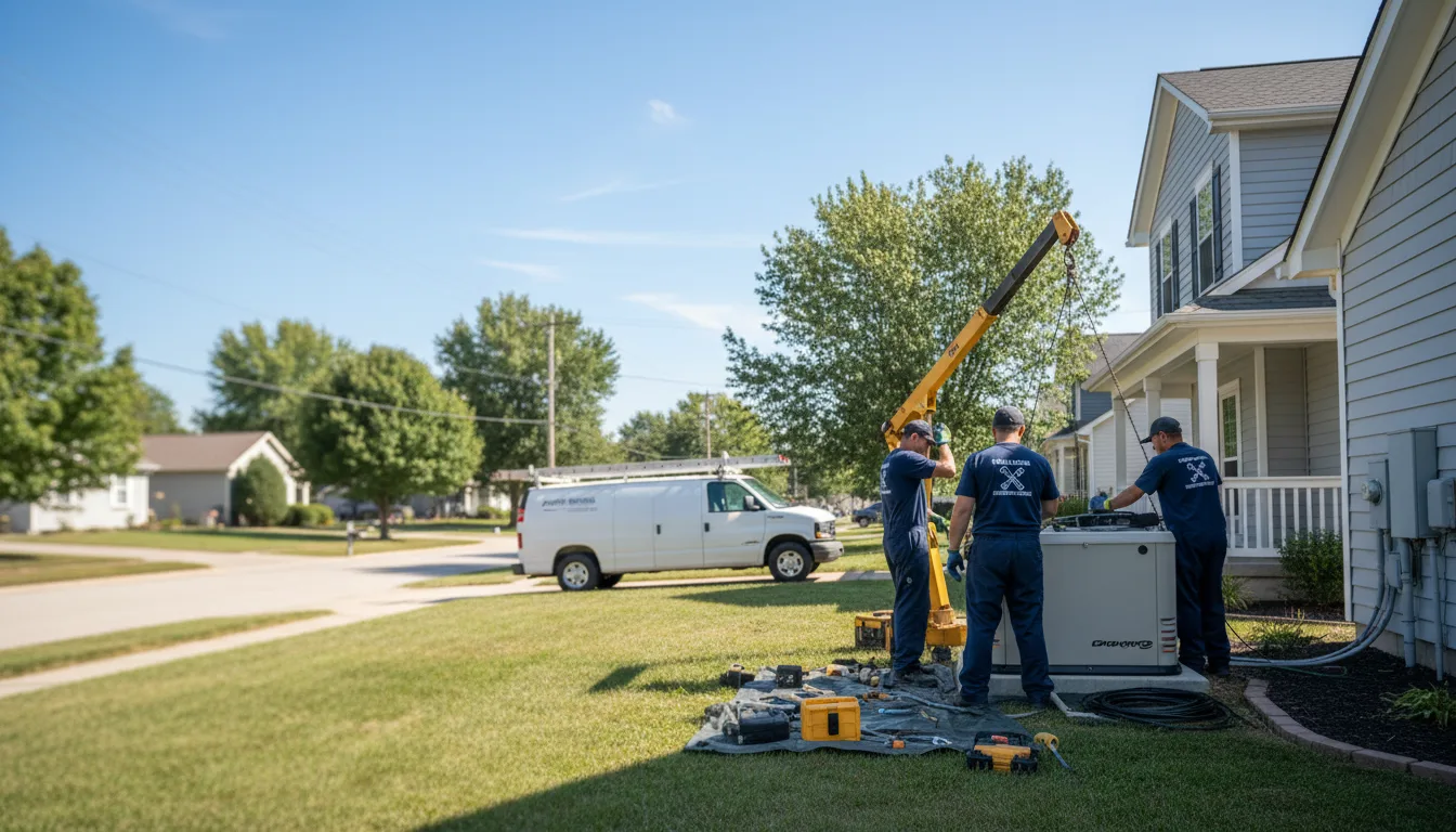 Generator Installation in Naval Air Station Jrb, TX near me